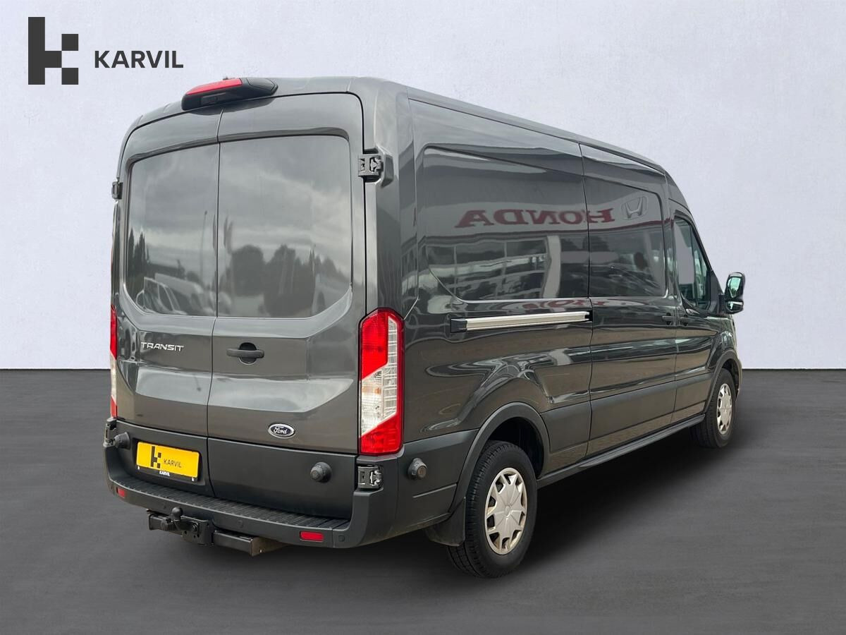 Grå Ford Transit 350 L3 Van fra 2021