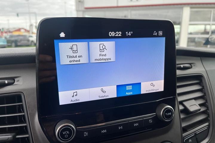 Grå Ford Transit 350 L3 Van fra 2021