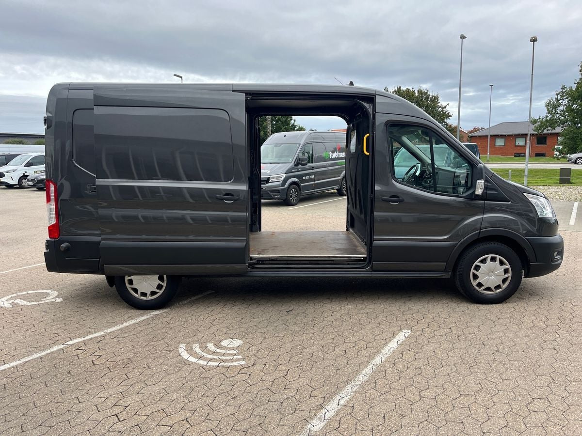 Grå Ford Transit 350 L3 Van fra 2021