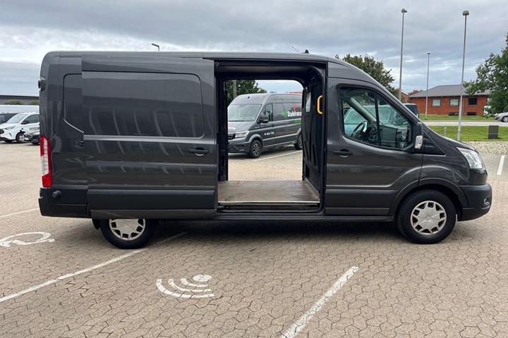 Grå Ford Transit 350 L3 Van fra 2021