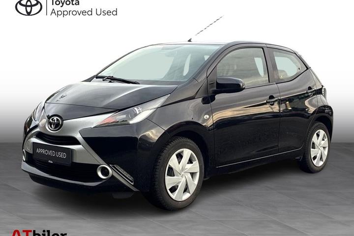 Sort Toyota Aygo fra 2018