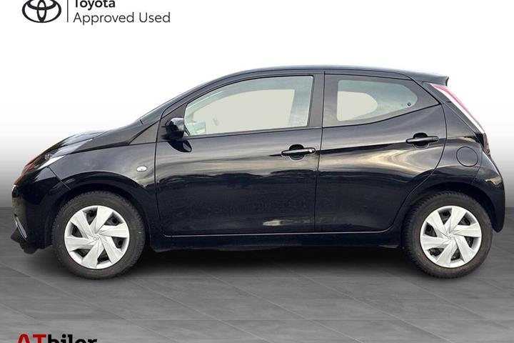 Sort Toyota Aygo fra 2018