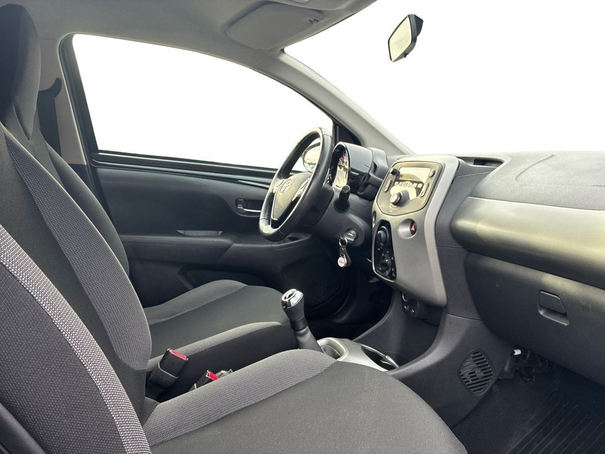 Sort Toyota Aygo fra 2018