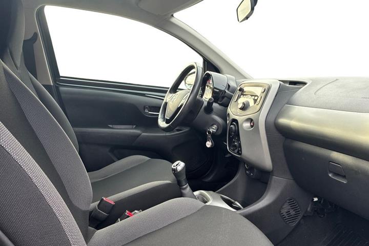 Sort Toyota Aygo fra 2018