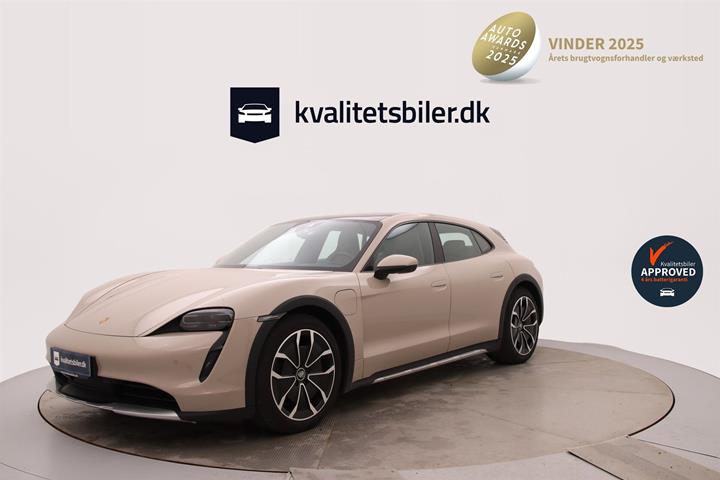 Brun Porsche Taycan fra 2022