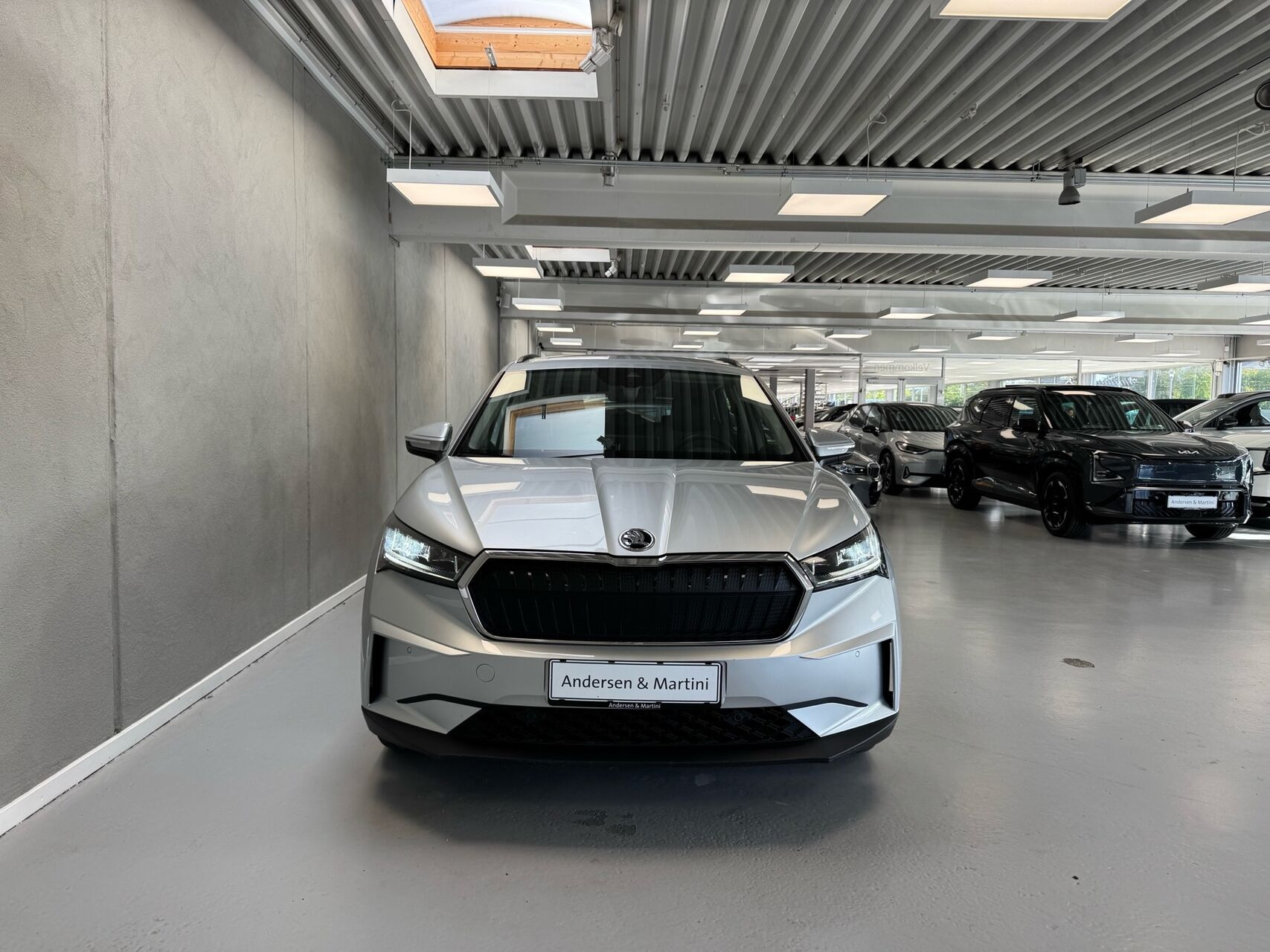 Sølv Skoda Enyaq fra 2021