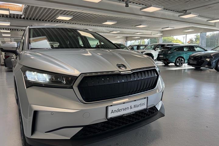 Sølv Skoda Enyaq fra 2021