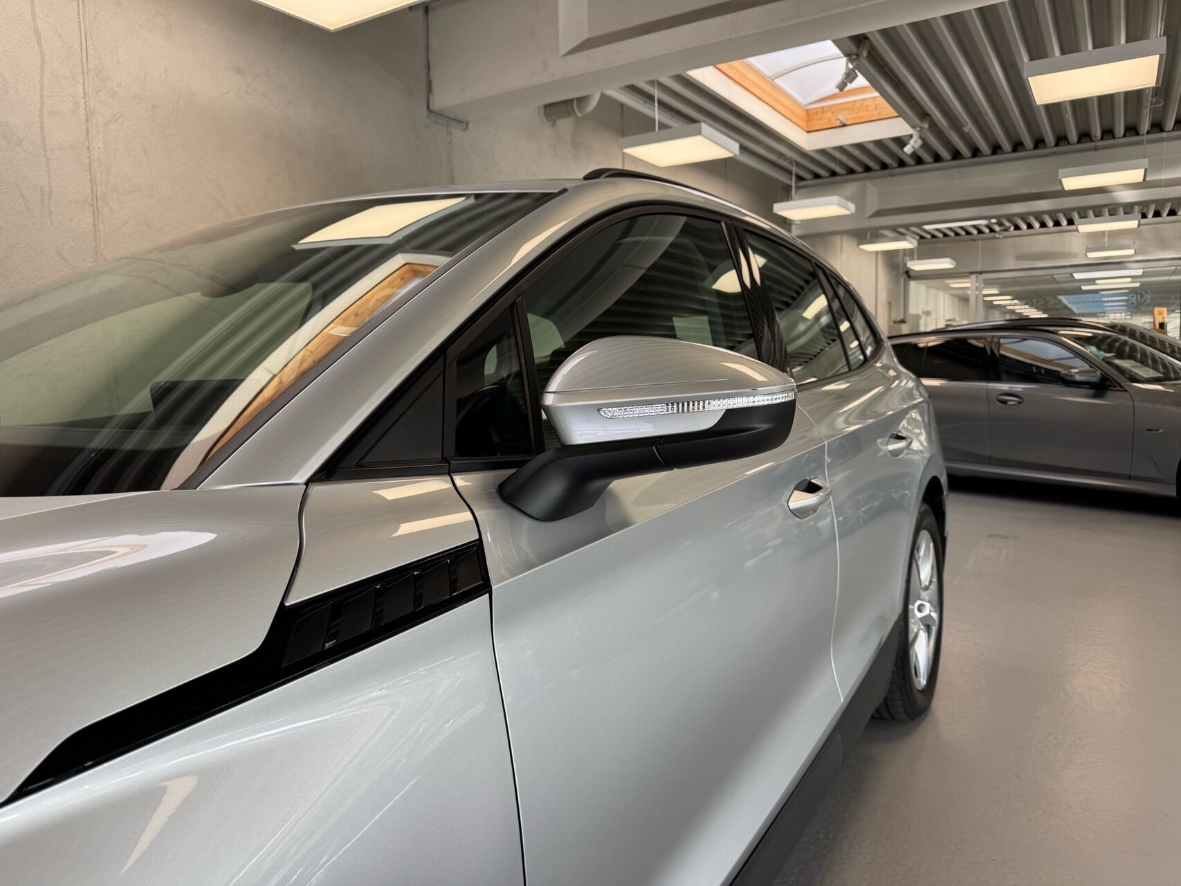 Sølv Skoda Enyaq fra 2021