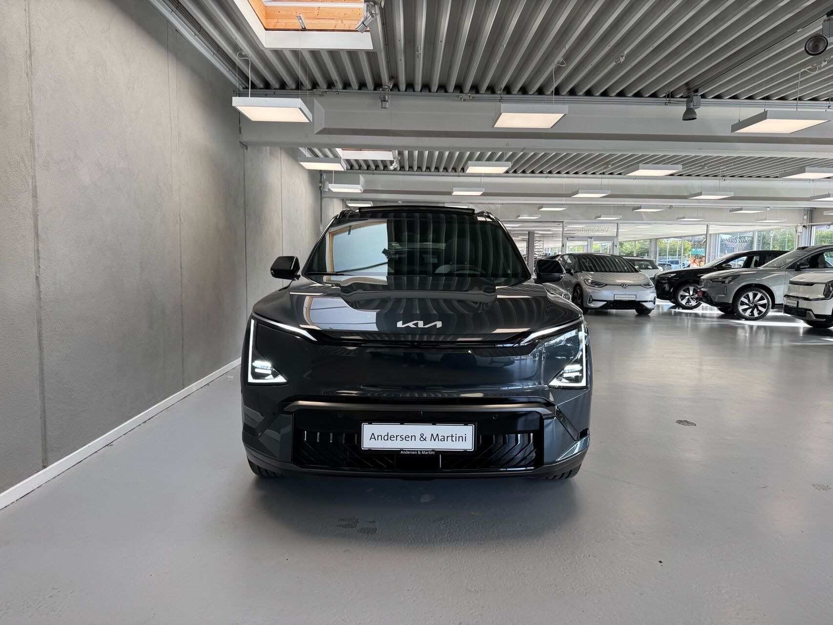 Grå Kia EV5 fra 2026
