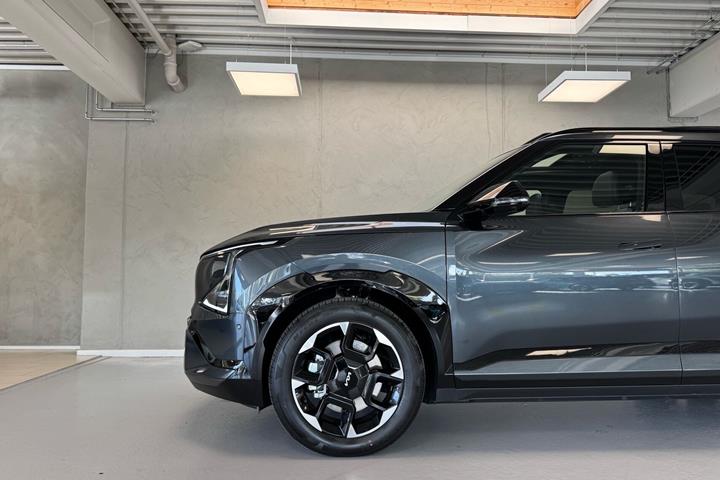 Grå Kia EV5 fra 2026