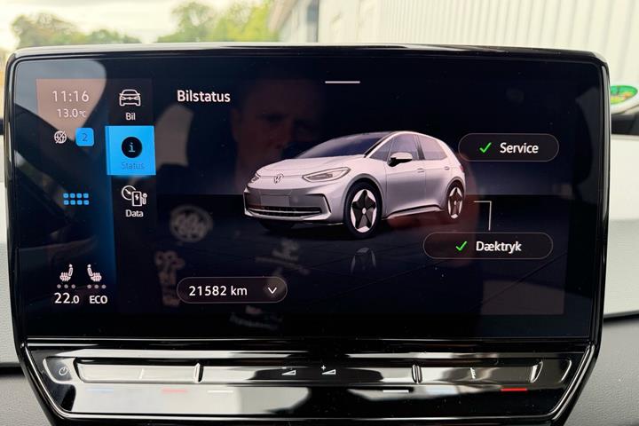 Hvid VW ID.3 fra 2024