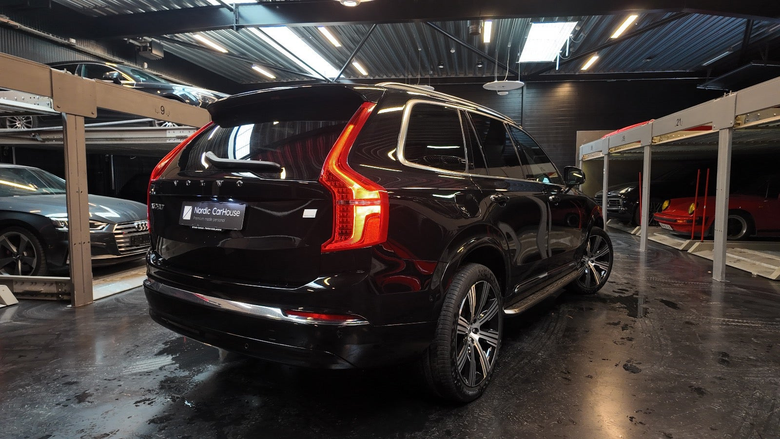 Sort Volvo XC90 fra 2023