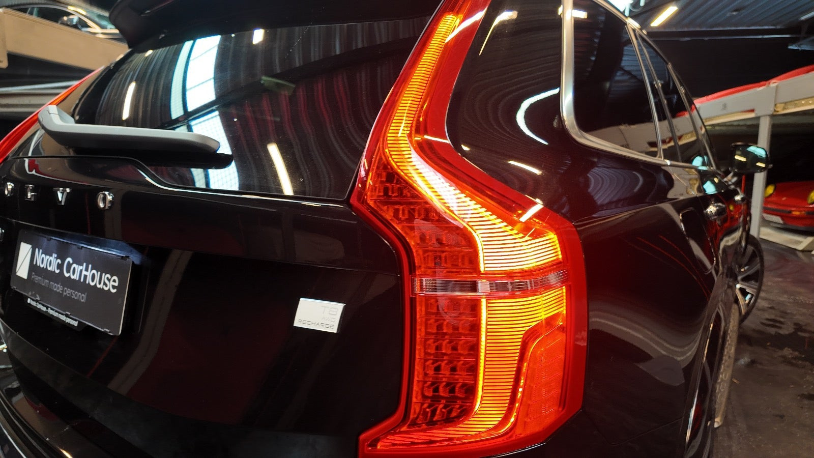 Sort Volvo XC90 fra 2023