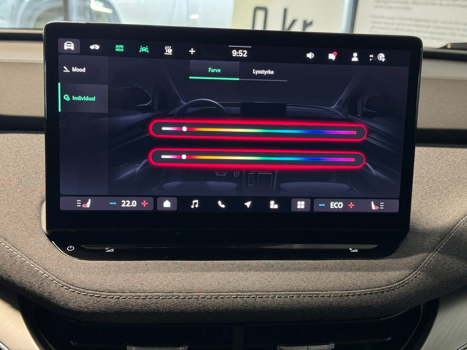 Sort Skoda Enyaq fra 2025