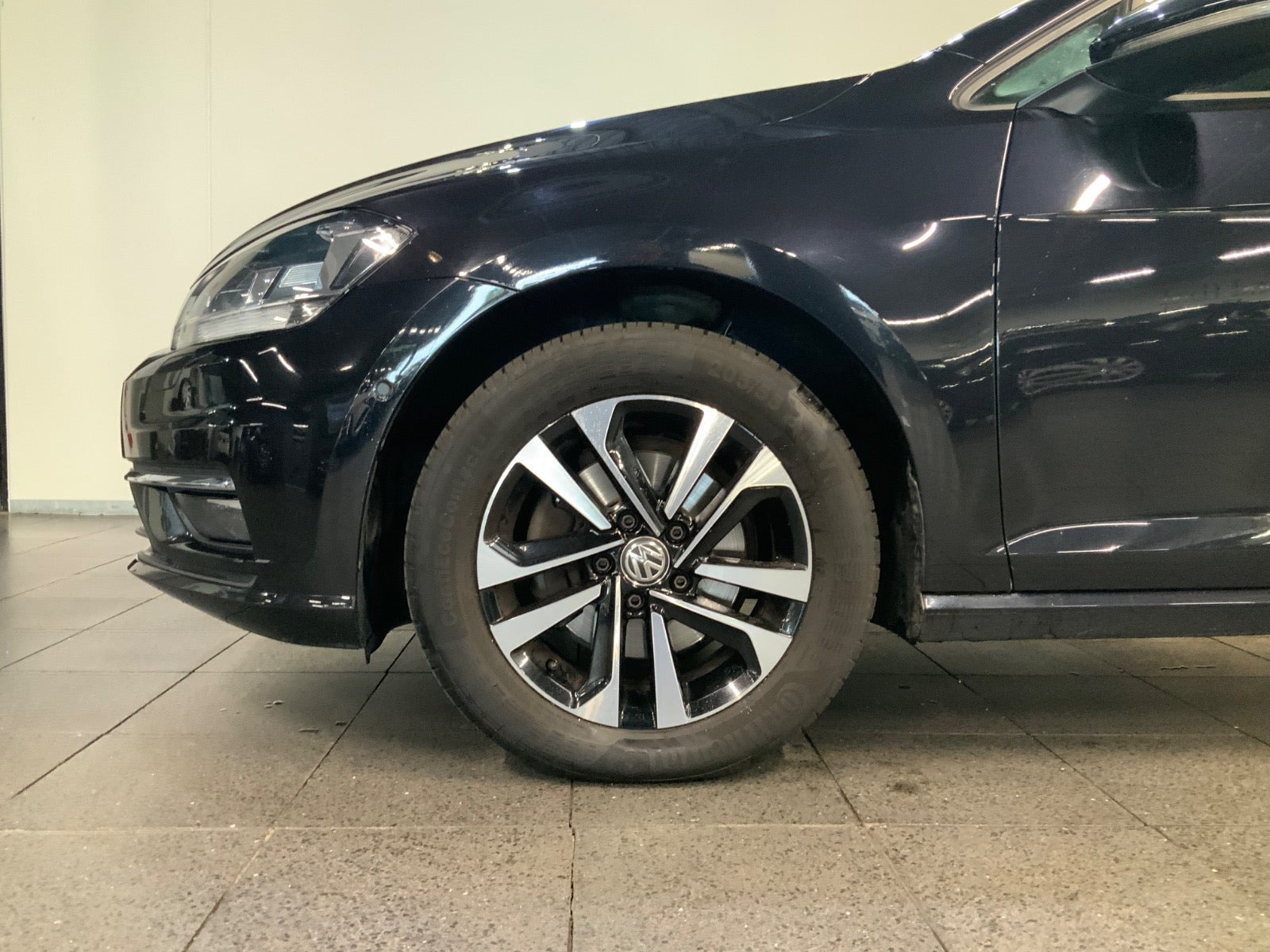 Sort VW Golf VII fra 2019