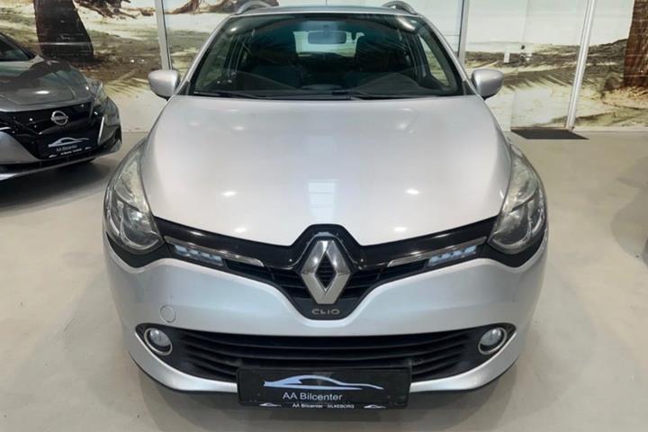 Sølv Renault Clio IV fra 2014