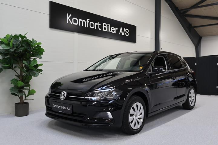 Sort VW Polo fra 2020