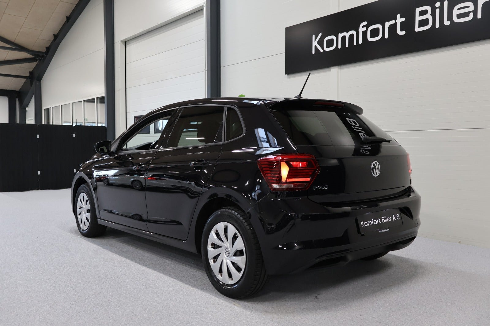 Sort VW Polo fra 2020