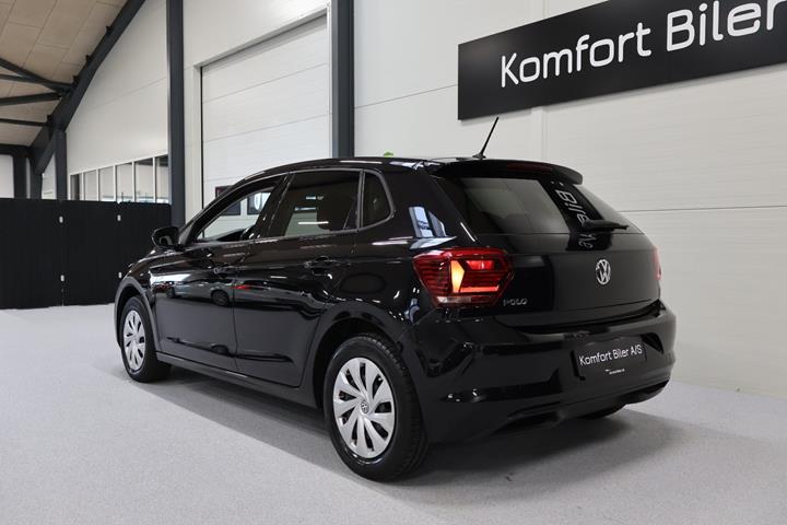 Sort VW Polo fra 2020
