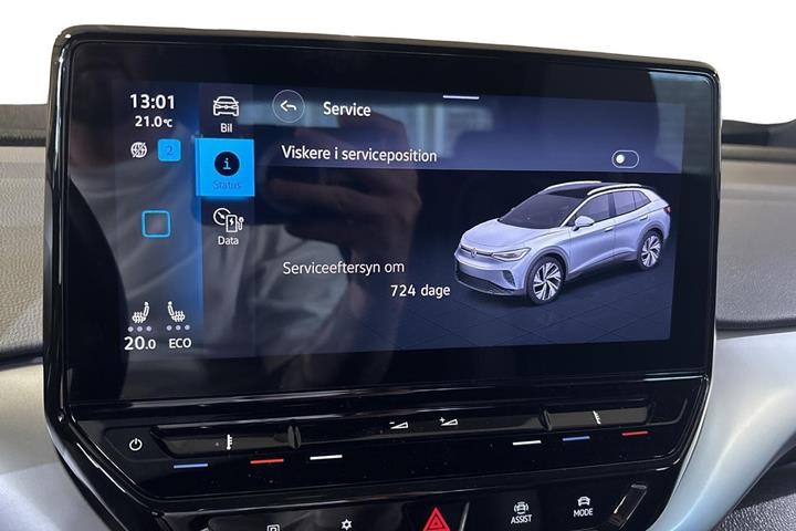 Grå VW ID.4 fra 2023