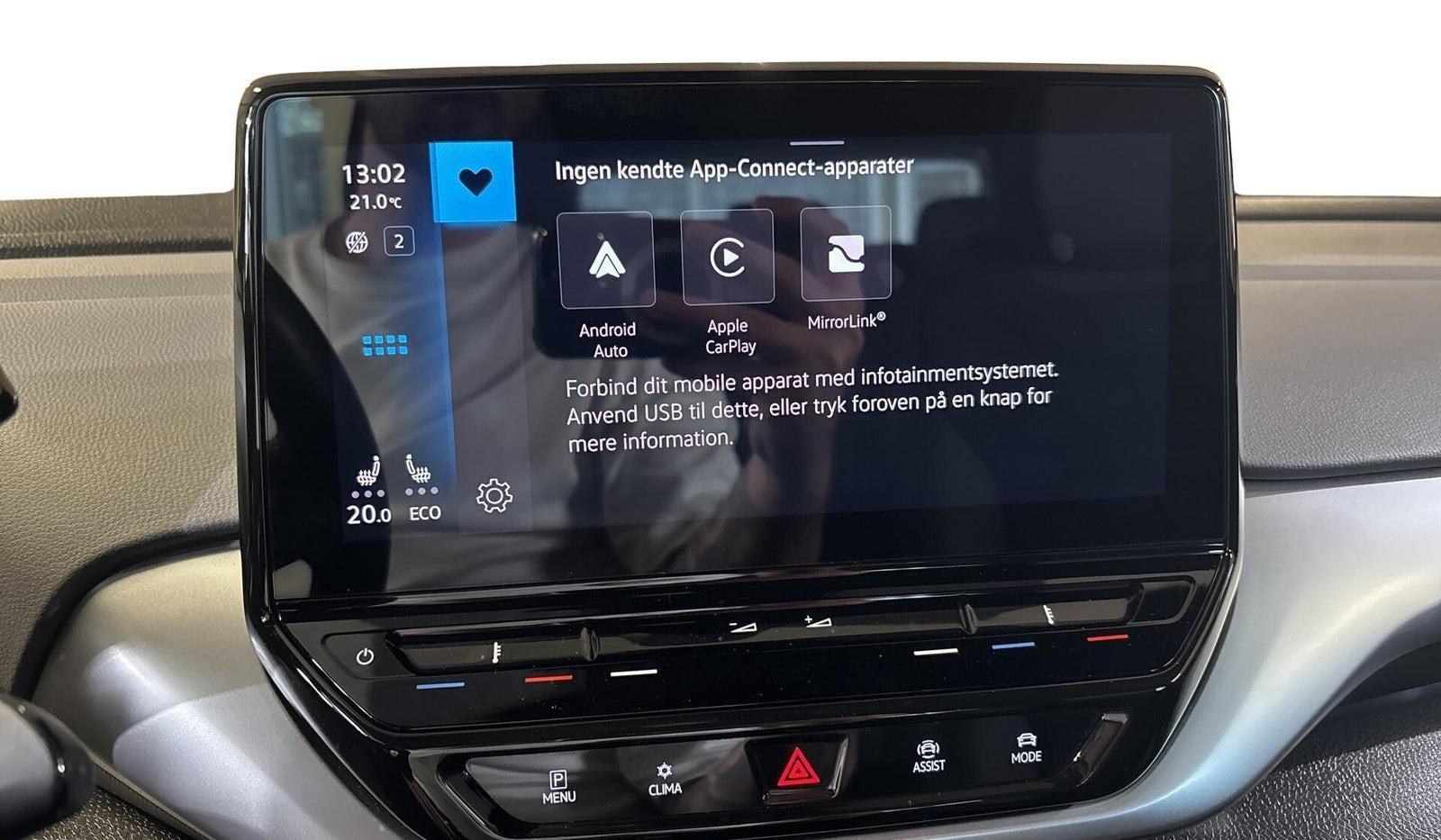 Grå VW ID.4 fra 2023