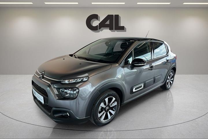 Grå Citroën C3 fra 2022 set udefra