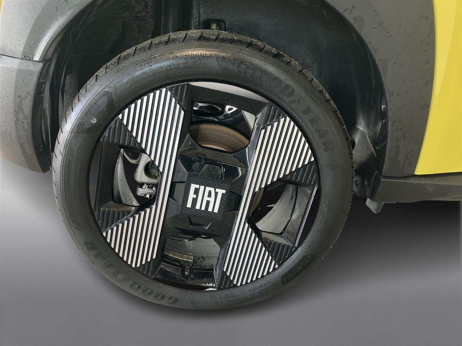 Gul Fiat Grande Panda fra 2025