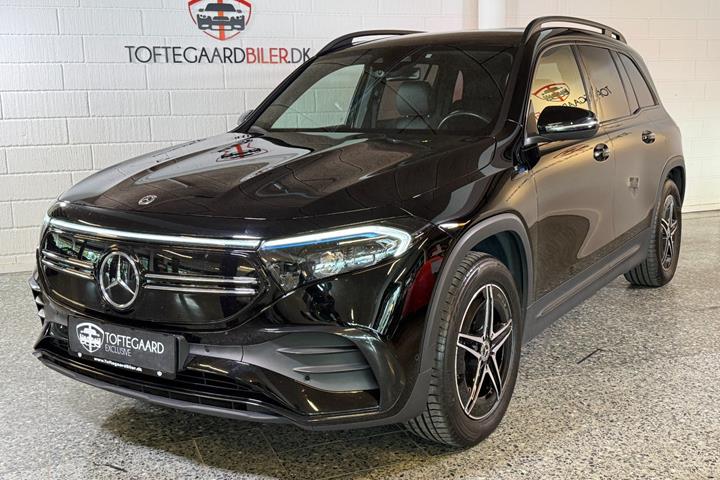 Sort Mercedes EQB250 fra 2023