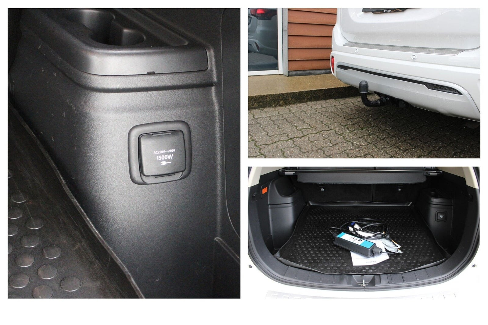 Hvid Mitsubishi Outlander fra 2020