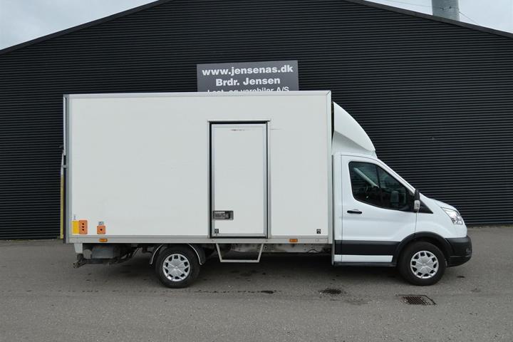 Hvid Ford Transit 350 L4 Chassis fra 2022