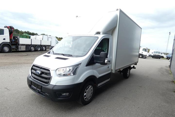 Hvid Ford Transit 350 L4 Chassis fra 2022