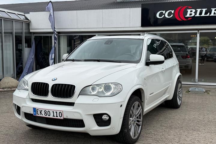 Hvid BMW X5 fra 2012