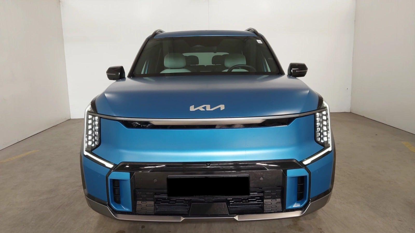 Blå Kia EV9 fra 2024