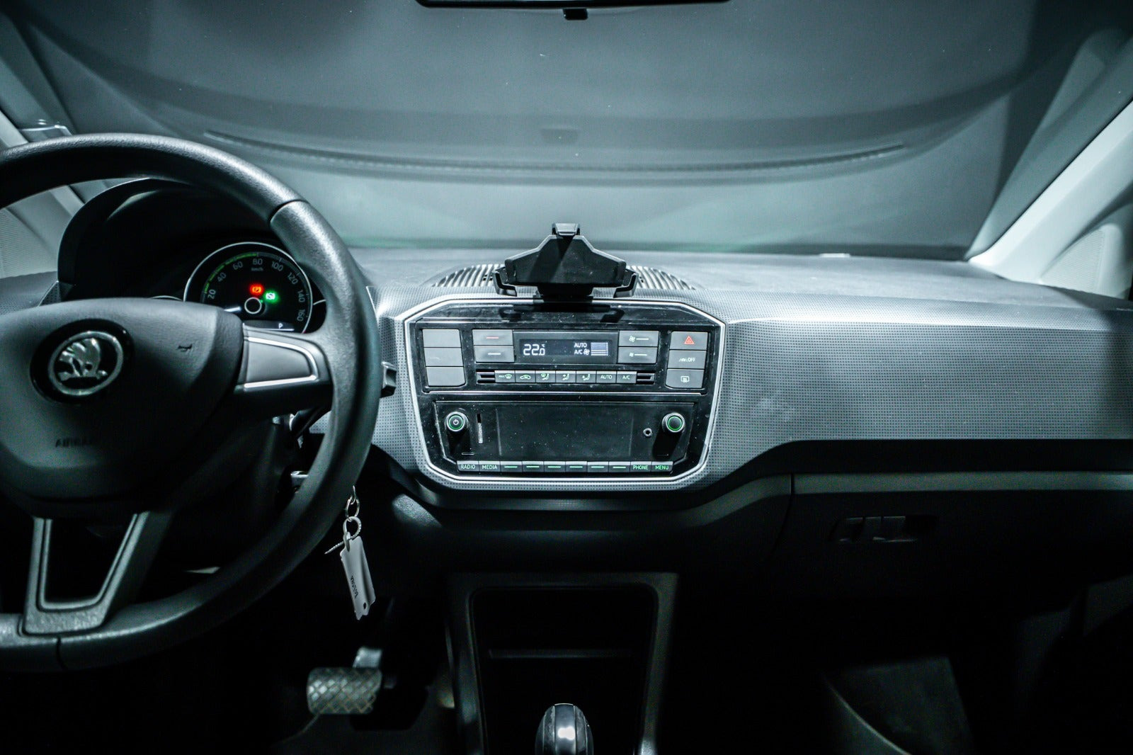 Hvid Skoda Citigo-e fra 2021