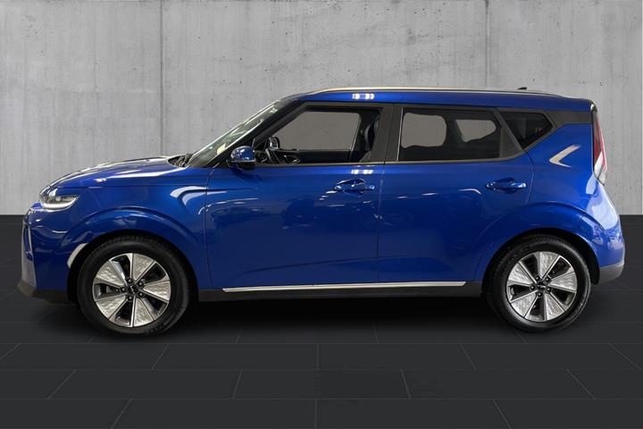 Blå Kia e-Soul fra 2023