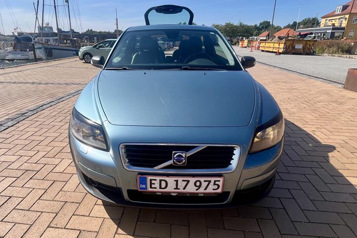 Blå Volvo C30 fra 2007