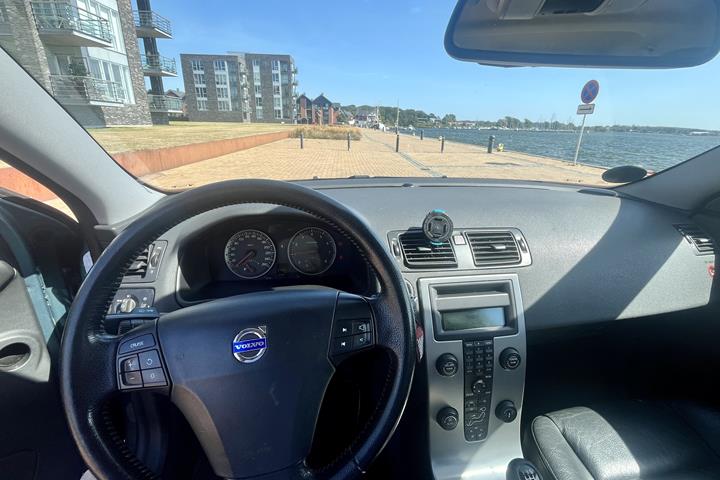 Blå Volvo C30 fra 2007
