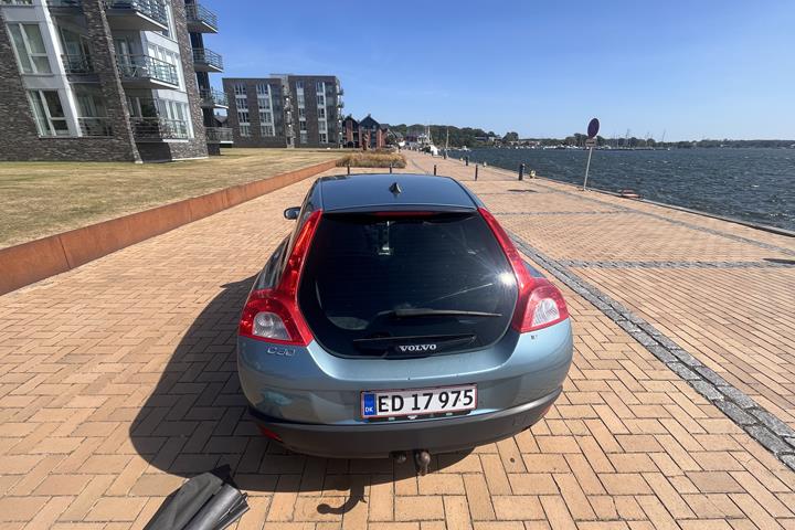 Blå Volvo C30 fra 2007