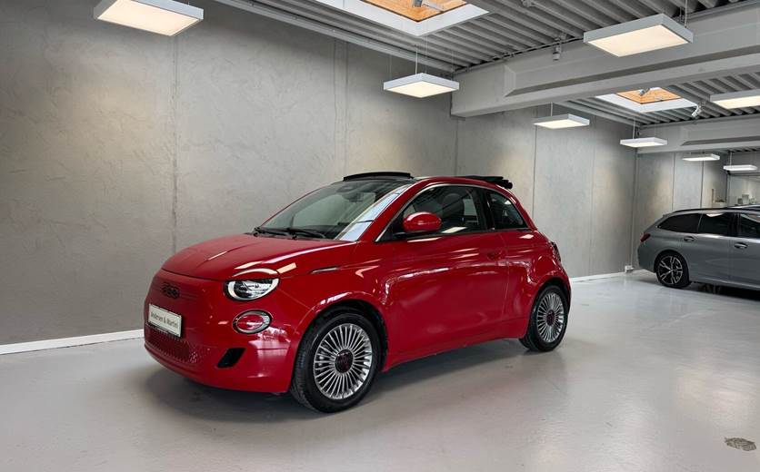 Fiat 500e EL RED 118HK Cabr. Aut.