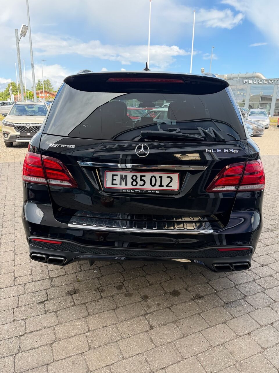 undefined Mercedes GLE63 AMG S fra 2018 set udefra