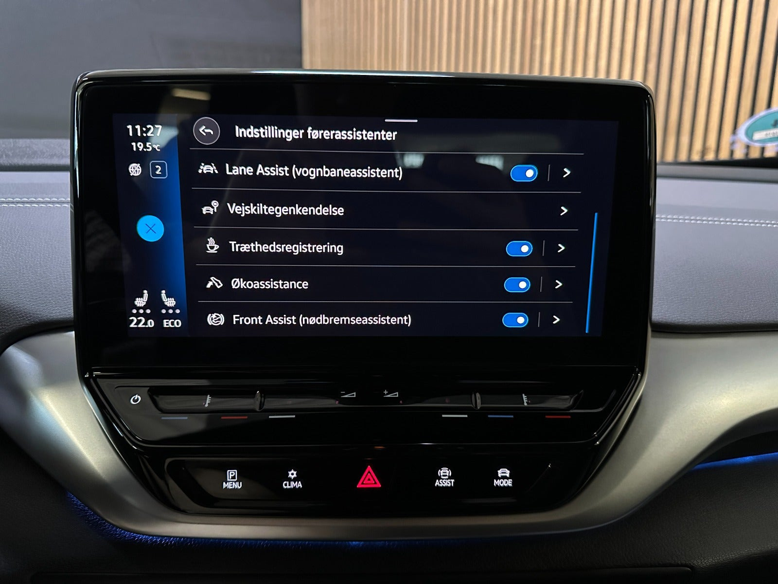 Hvid VW ID.4 fra 2023