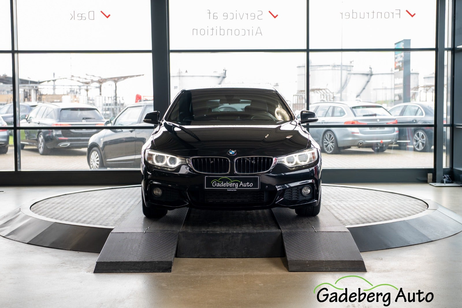 Sort BMW 420d fra 2015