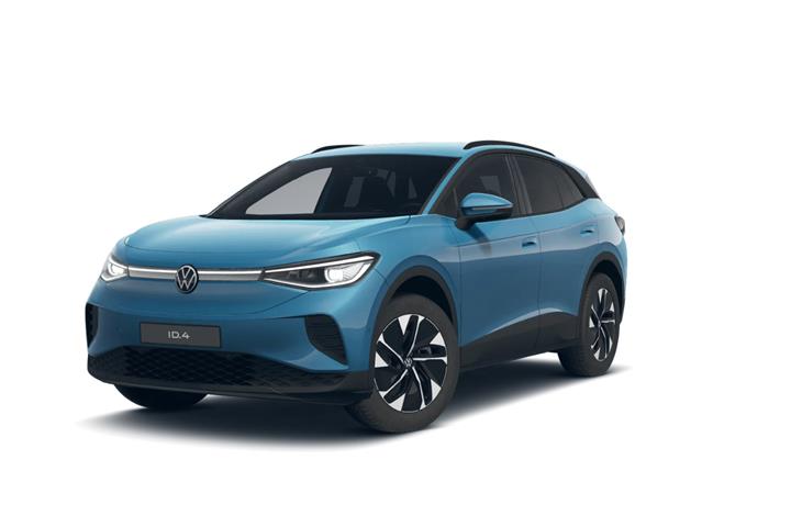 Blå VW ID.4 fra 2025