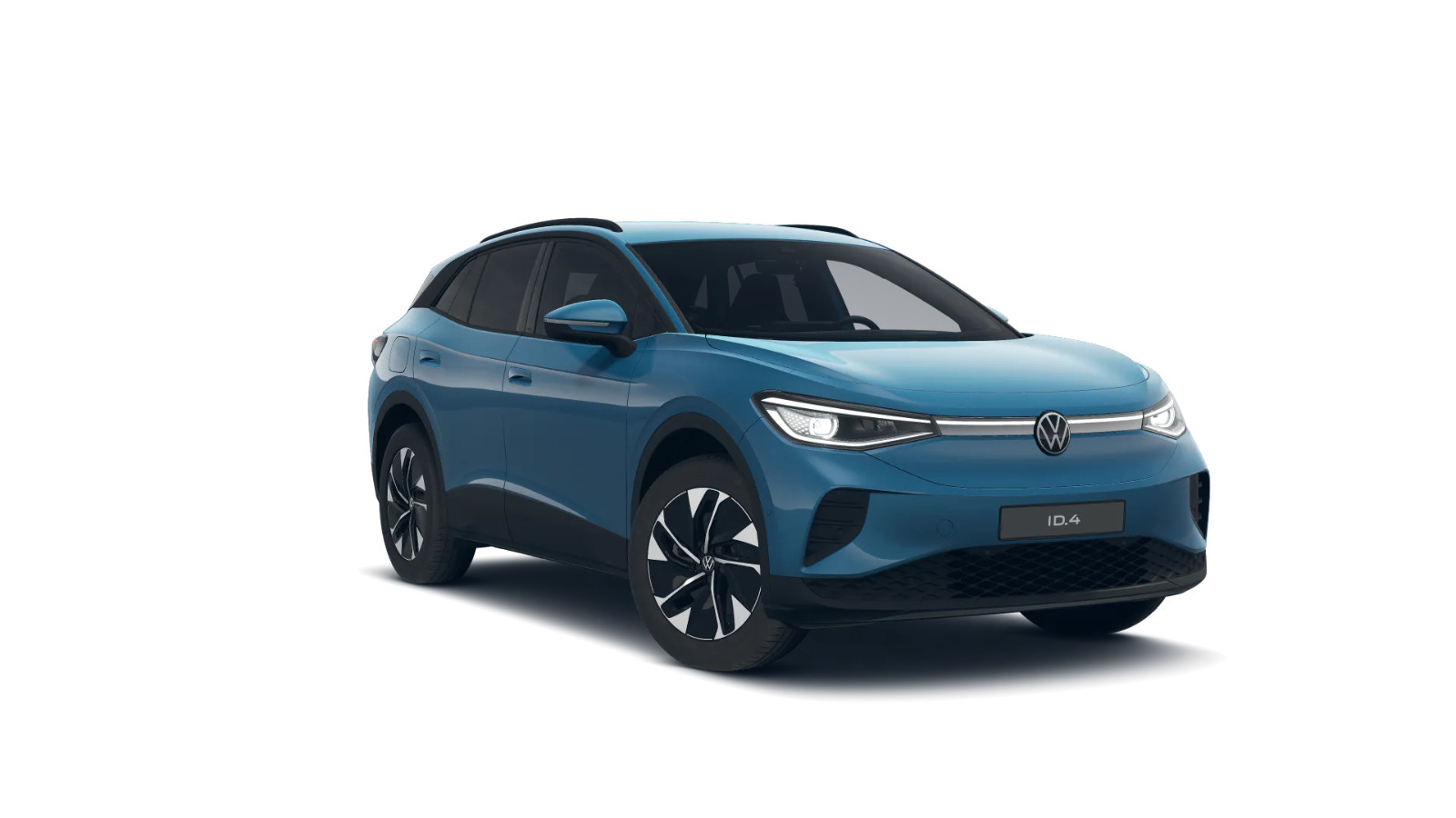 Blå VW ID.4 fra 2025