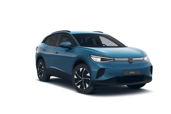Blå VW ID.4 fra 2025