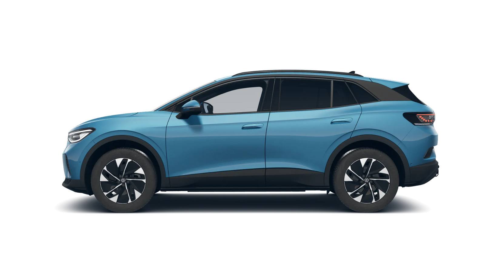 Blå VW ID.4 fra 2025