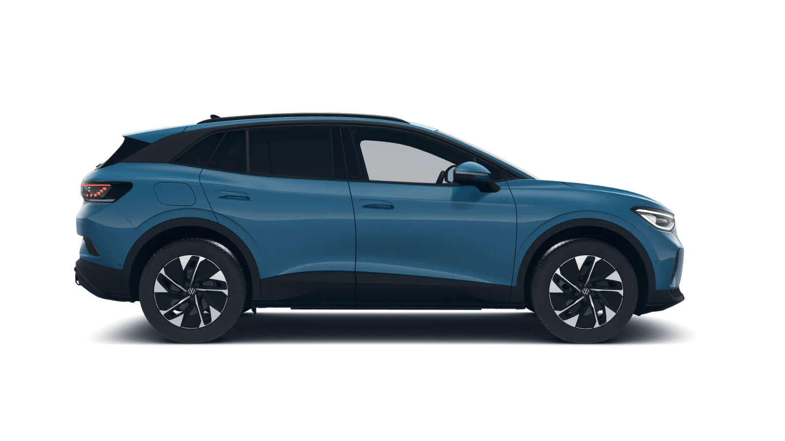 Blå VW ID.4 fra 2025