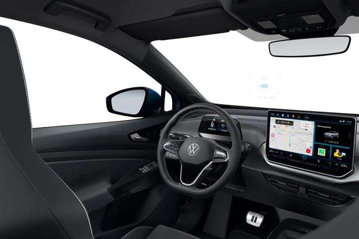 Blå VW ID.4 fra 2025