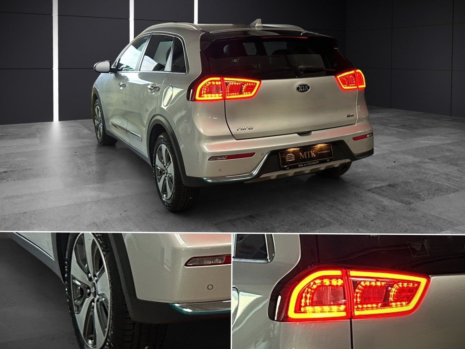 Sølv Kia Niro fra 2019