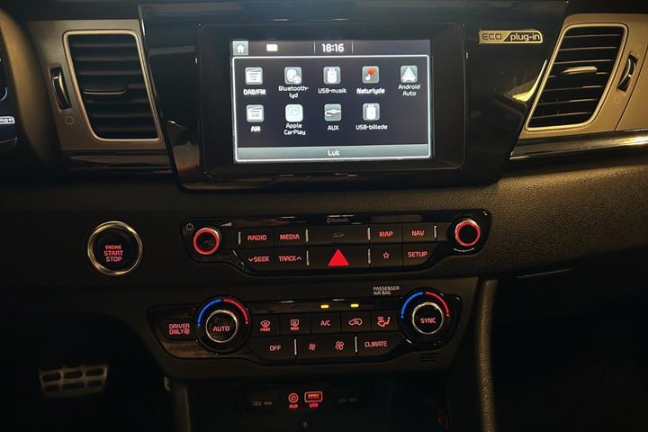 Sølv Kia Niro fra 2019